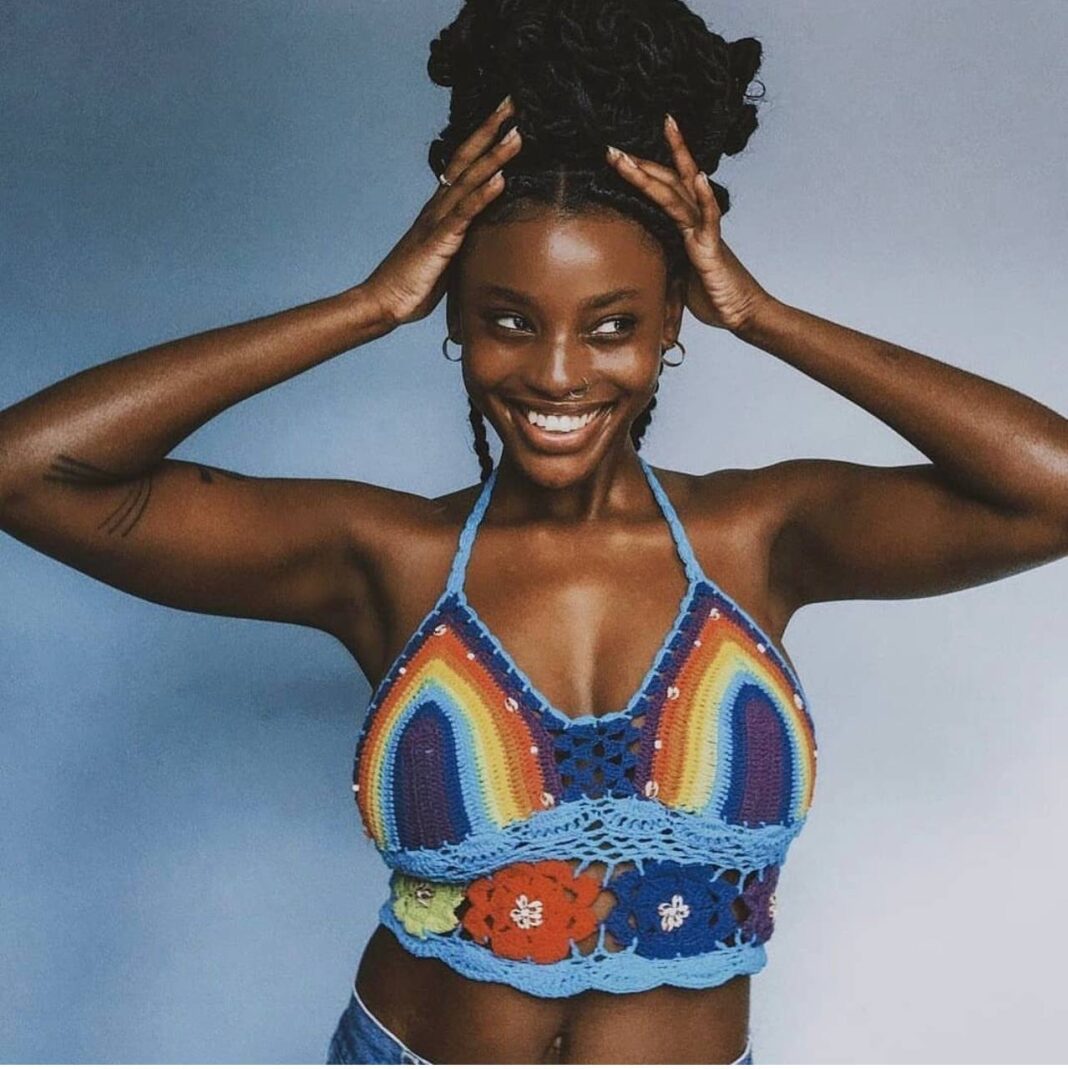 Miniature femme africaine